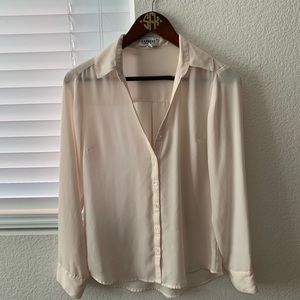 Soft pink Express Blouse